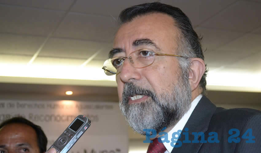 Jes&uacute;s Eduardo Mart&iacute;n J&aacute;uregui, presidente de la CEDHA
