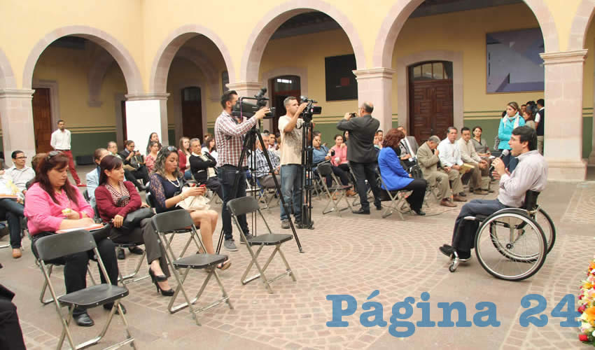 Joaquín Alva Ruiz-Cabañas: Fue una jornada de trabajo donde se capacitó a las organizaciones de la sociedad civil para analizar de manera puntual cuáles son los niveles de cumplimiento de este instrumento internacional (Foto: Rocío Castro Alvarado)