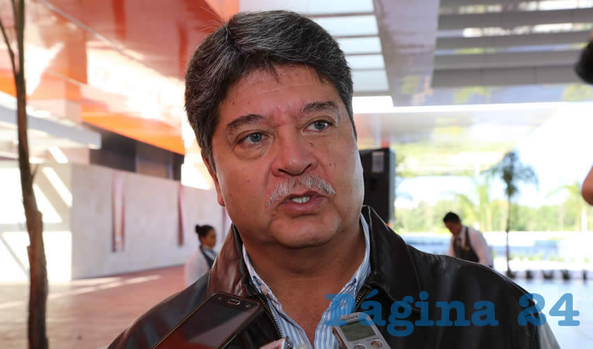 Miguel Ángel Romero Navarro, titular de la Sicom (Foto: Eddylberto Luévano Santillán)