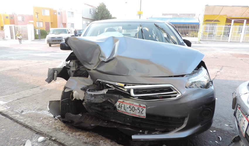 El automóvil Attitude sufrió los mayores daños