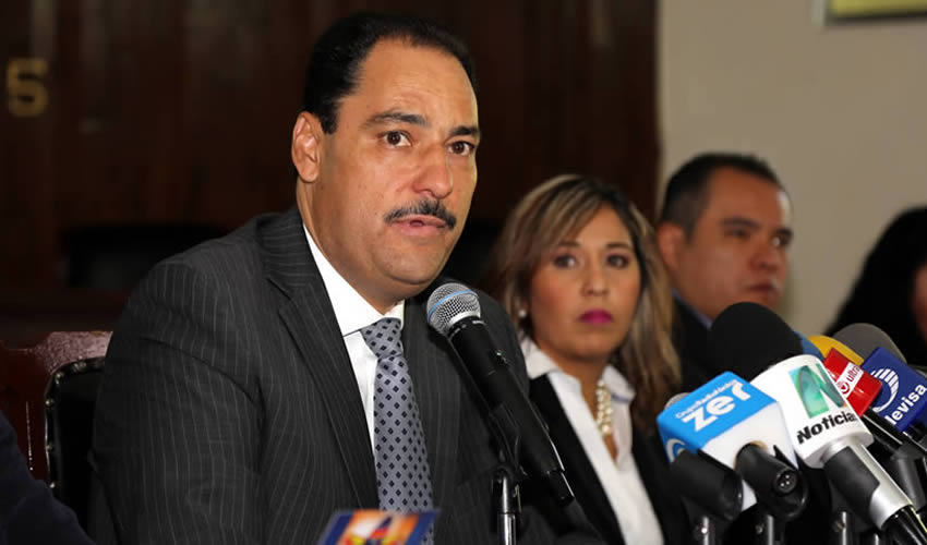 Juan Antonio Martín del Campo, presidente municipal de Aguascalientes (Foto: Eddylberto Luévano Santillán)