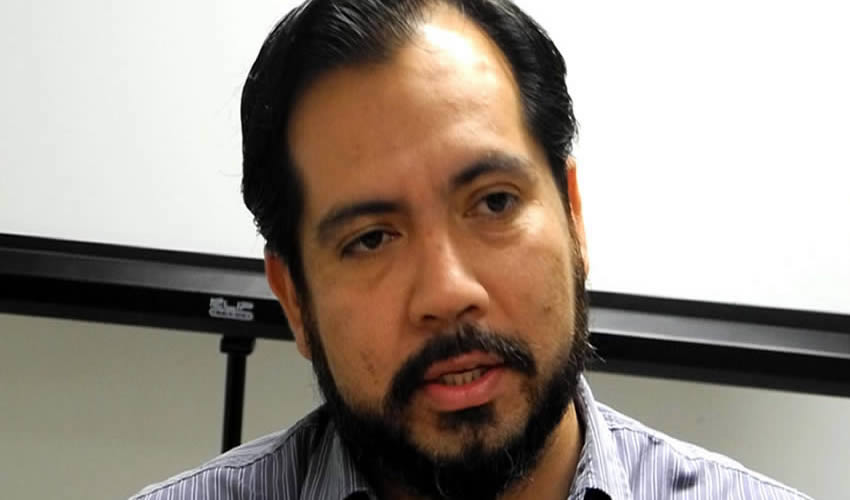 Aurelio Coronado Mares, presidente del Colegio de Psic&oacute;logos de Aguascalientes