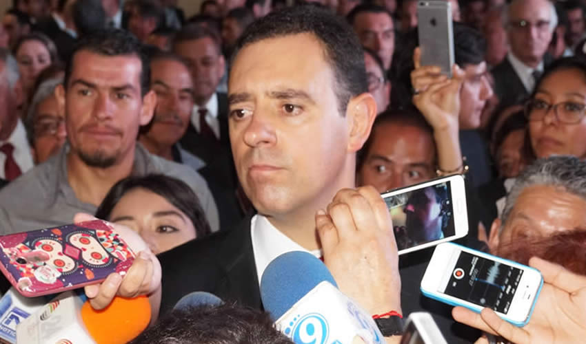 Alejandro Tello Cristerna: Fortaleceremos las corporaciones, el Ejército Mexicano podrá incrementar su calidad, así como usar otras corporaciones como la Policía Estatal y Municipal (Foto: Merari Martínez Castro