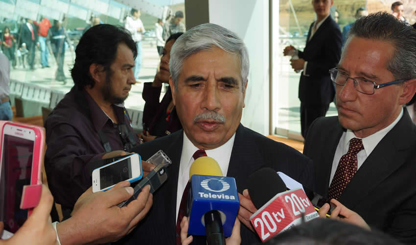 Froylán Carlos Cruz: “Vamos a poner mano firme ante los grupos organizados, respetando las leyes y protocolos, pero pondremos todo el esfuerzo para que exista seguridad máxima en Zacatecas” (Foto: Merari Martínez Castro