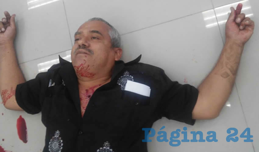 El agresor fue identificado como Luis Homero Águila, alias “El Comandante Águila”