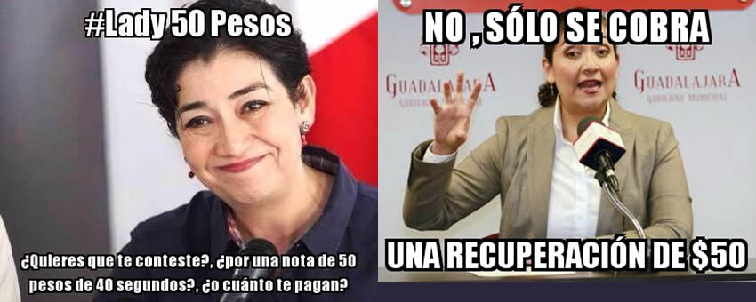 El arranque de la funcionaria Magdalena Ruiz le ha costado decenas de memes en redes sociales, que sólo evidencian su pobreza de acciones para mejorar el medio ambiente/Imágenes tomadas de internet