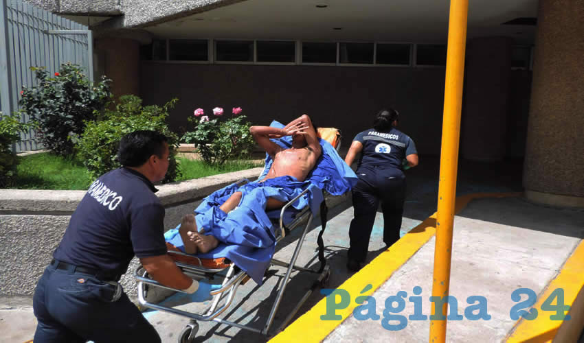 Mart&iacute;n Leobardo Candelas Castro fue internado en la Cl&iacute;nica 2 del IMSS