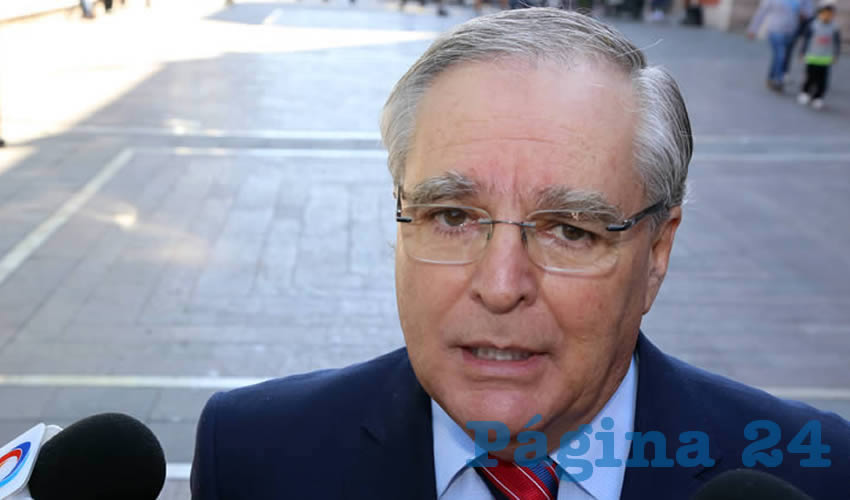 Miguel Romo Medina, senador de la Rep&uacute;blica (Foto: Eddylberto Lu&eacute;vano Santill&aacute;n)