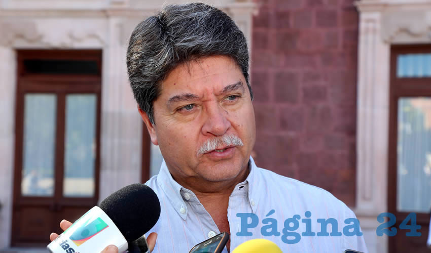 Miguel Ángel Romero Navarro, titular de la Sicom (Foto: Eddylberto Luévano Santillán)