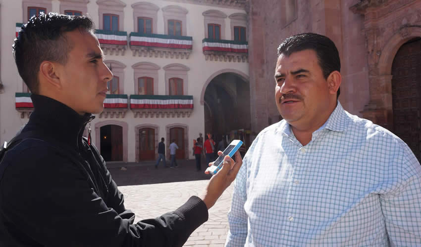José María González Nava: Se trabajará de tiempo completo para solucionar el problema que atañe al Ayuntamiento de Zacatecas (Foto: Merari Martínez Castro)