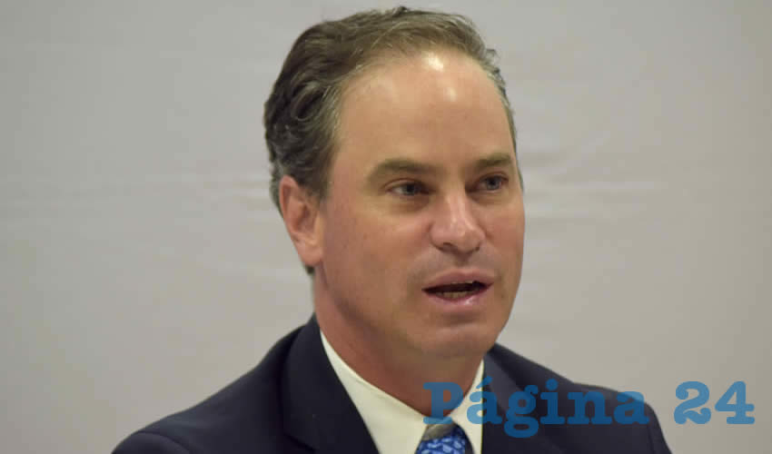 Joaqu&iacute;n G&aacute;ndara Ruiz Esparza, presidente nacional del IMEF (Foto: Eddylberto Lu&eacute;vano Santill&aacute;n)