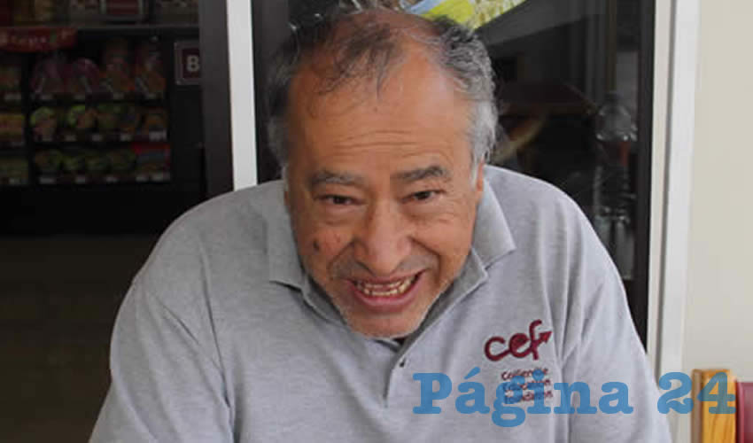Arturo Sotelo Rodr&iacute;guez, secretario del Colegio de Ge&oacute;logos de Aguascalientes
