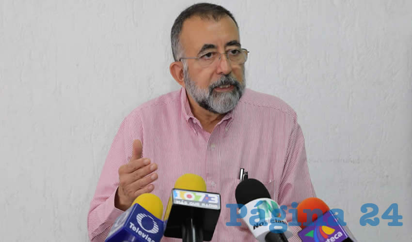 Jes&uacute;s Eduardo Mart&iacute;n J&aacute;uregui, presidente de la CEDHA (Foto: Eddylberto Lu&eacute;vano Santill&aacute;n)