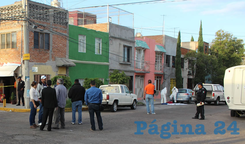 El crimen se cometi&oacute; en la calle Coronel F&eacute;lix de la Paz, casi esquina con Sargento Liberato Santacruz
