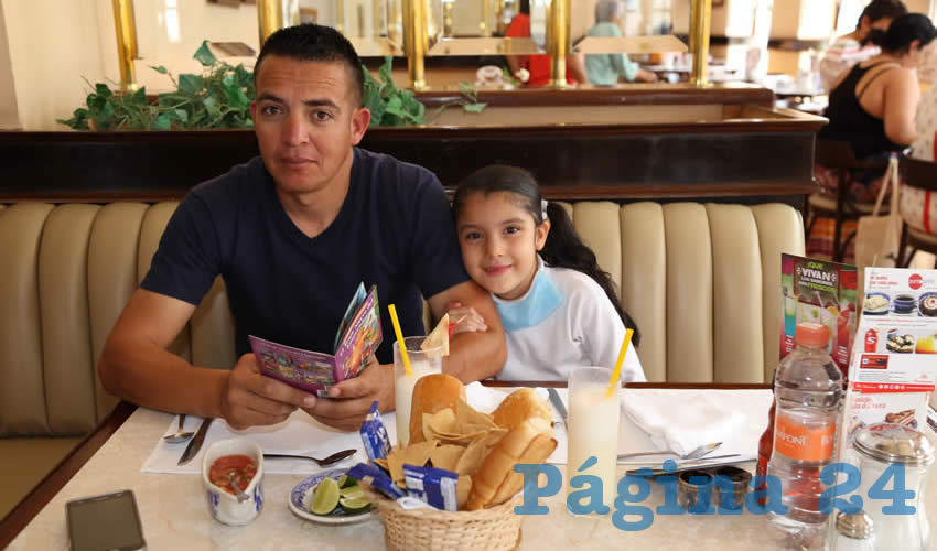 En Sanborns Francia compartieron el pan y la sal Daniel Hern&aacute;ndez Paz y Brenda Sarah&iacute; Hern&aacute;ndez Zamorano