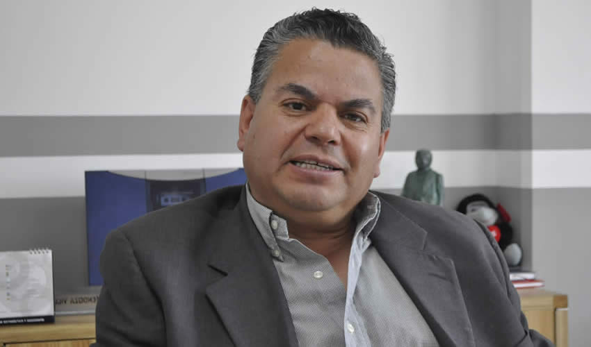 Javier Mendoza Villalpando: Septiembre fue una temporada baja en expedición de pasaportes, se realizó un excelente trabajo y las metas del mes van por buen camino (Foto: Merari Martínez Castro)