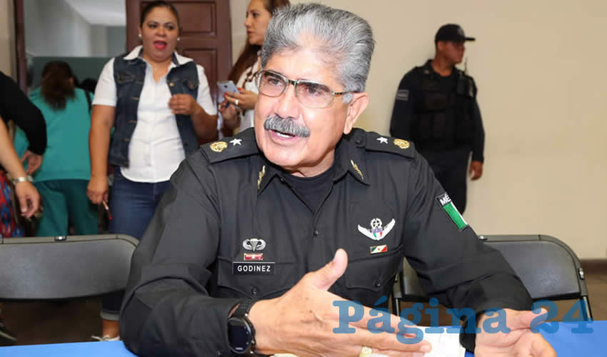 Pablo José Godínez Hernández, secretario de Seguridad Pública Municipal