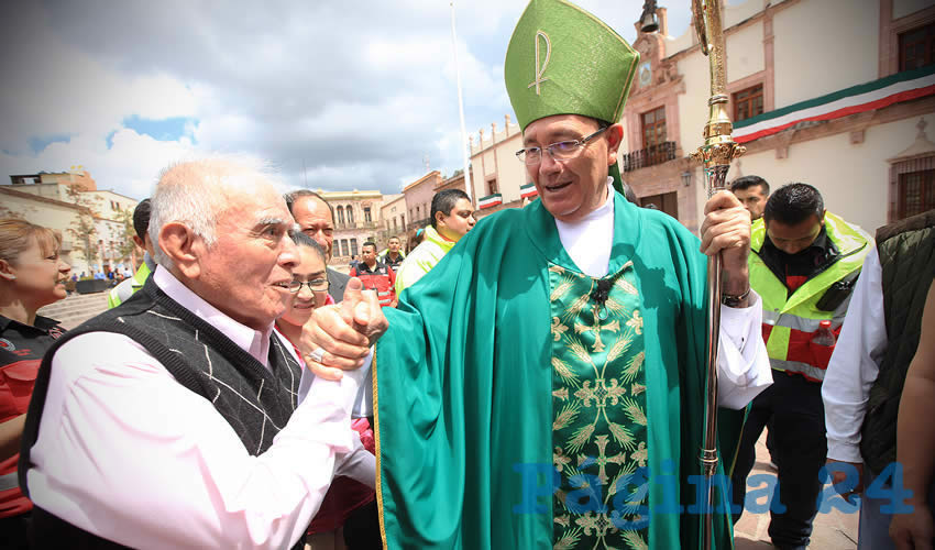 Sigifredo Noriega: “La delincuencia agarra parejo, no hay personas que no corramos riesgos, todos corremos riesgos, unos más que otros porque son más visibles” (Foto Rocío Castro Alvarado