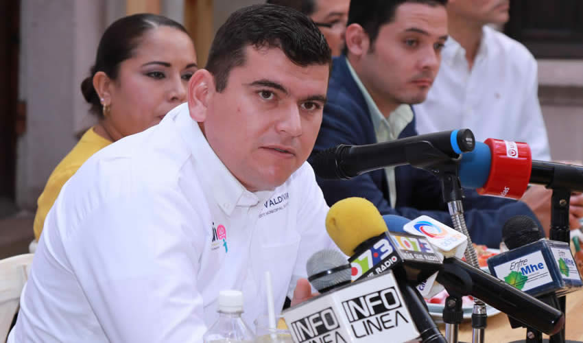Ad&aacute;n Valdivia L&oacute;pez, presidente municipal electo de Calvillo (Foto: Eddylberto Lu&eacute;vano Santill&aacute;n)