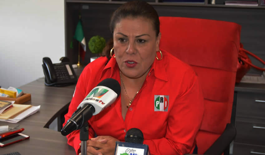 Norma Esparza Herrera, presidenta del PRI