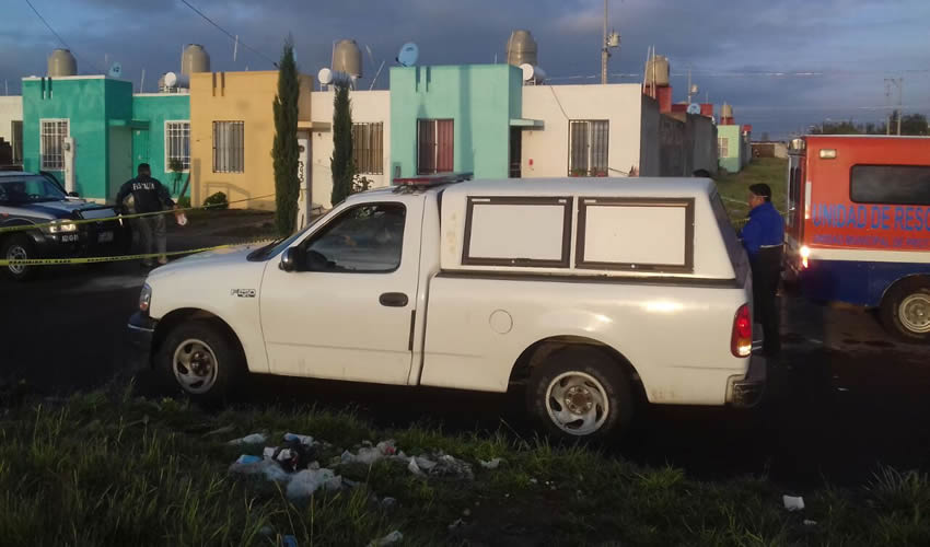 En la casa situada en calle Santa Clara 343, fraccionamiento Paseos de la Providencia, en San Francisco de los Romo, se mat&oacute; Sof&iacute;a Montoya Escobar