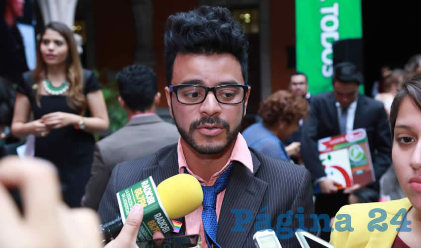 Efra&iacute;n Gonz&aacute;lez Muro, presidente de Movimiento Disidente (Foto: Eddylberto Lu&eacute;vano Santill&aacute;n)