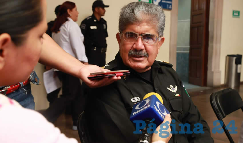 Pablo Jos&eacute; God&iacute;nez Hern&aacute;ndez, secretario de Seguridad P&uacute;blica Municipal (Foto: Eddylberto Lu&eacute;vano Santill&aacute;n)