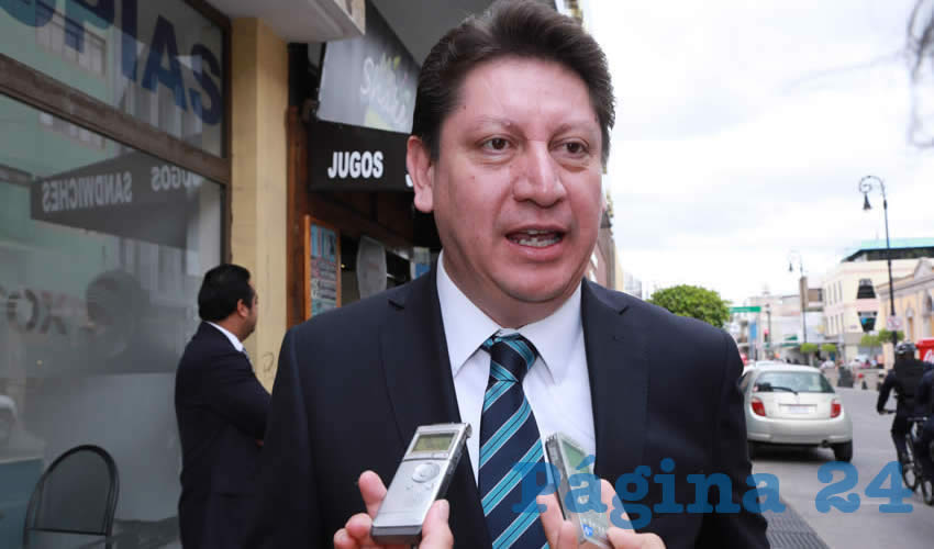 Alberto Solís Farías, secretario general del CDE del PRI (Foto: Eddylberto Luévano Santillán