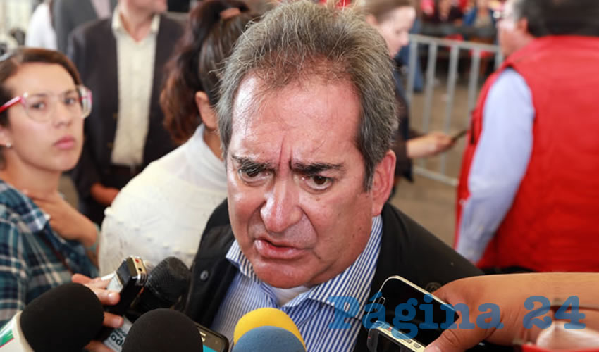 Carlos Lozano de la Torre, gobernador del Estado (Foto: Eddylberto Luévano Santillán)