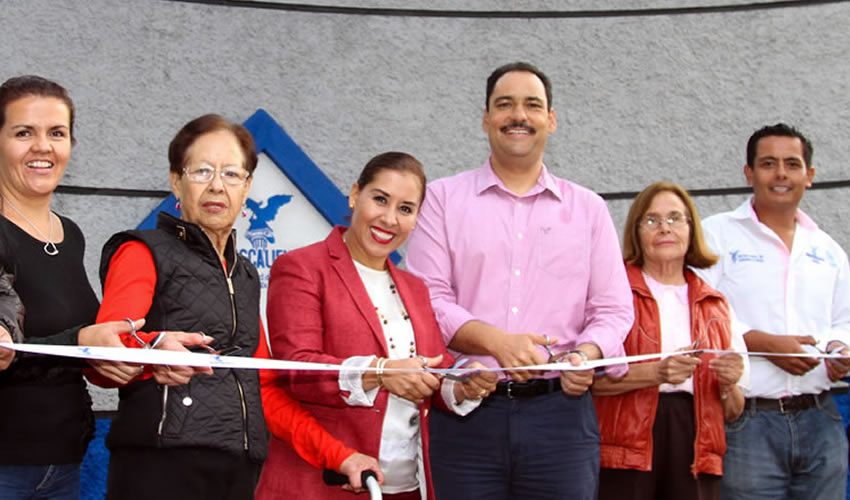 Las obras consistieron en instalación de módulos de sanitarios, desayunadores, estructura con malla sombra y la malla perimetral