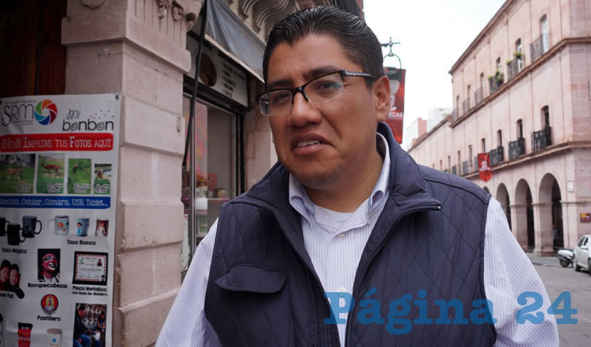 Saúl Monreal Ávila: “Es lo más corrupto y nefasto y además es una persona incapaz; yo la respeto como mujer, pero como funcionaria y como figura pública simplemente no ha dado resultados” (Foto: Merari Martínez)