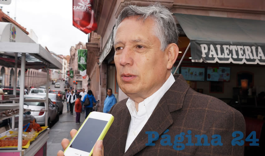 Heladio Verver y Vargas: Las acciones que se realizan en la Legislatura del estado deben ser siempre en favor de los ciudadanos, para incrementar la calidad de vida de los zacatecanos (Foto: Merari Martínez Castro)