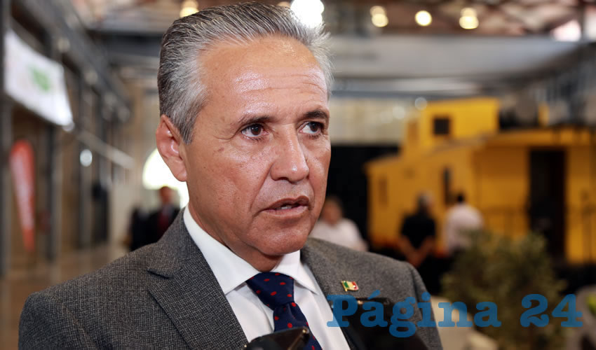 Antonio Robledo S&aacute;nchez, presidente estatal de la CMIC (Foto: Eddylberto Lu&eacute;vano Santill&aacute;n)