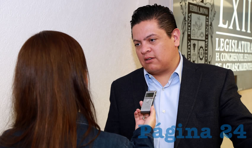 Mario Alberto Álvarez Michaus, legislador local (Foto: Eddylberto Luévano Santillán)