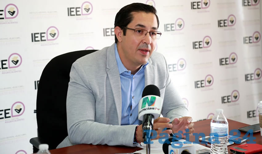 Luis Fernando Landeros Ortiz, consejero presidente del IEE: &ldquo;El Instituto Estatal Electoral es sabedor de la existencia de un error en el c&oacute;mputo de la elecci&oacute;n de gobernador llevado a cabo por los integrantes del Distrito Electoral con cabecera en Rinc&oacute;n de Romos...&rdquo;