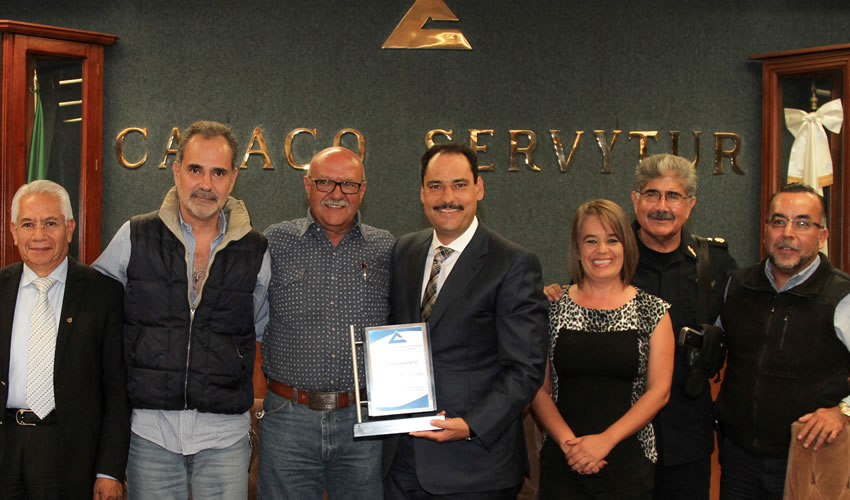 El presidente municipal refrendó que continuará impulsando políticas públicas que favorezcan al desarrollo empresarial