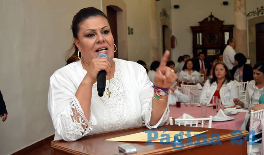 Norma Esparza Herrera, presidenta del CDE del PRI