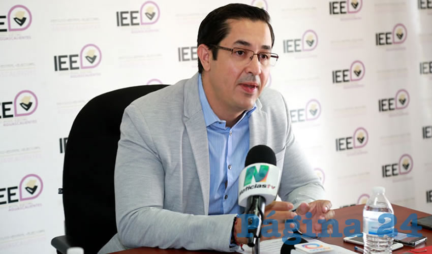 Luis Fernando Landeros Ortiz, consejero presidente del IEE
