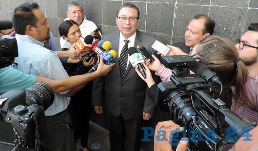 Mario Andrade Cervantes, rector de la UAA (Foto: Esteban Bonilla L&oacute;pez