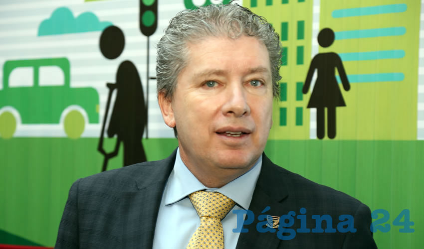 Luis Perales de León, presidente del Colegio de Notarios de Aguascalientes (Foto: Eddylberto Luévano Santillán)