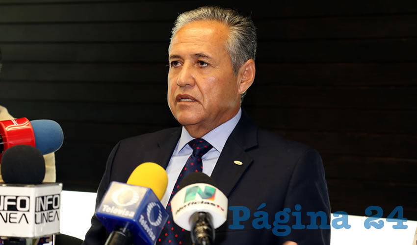 Antonio Robledo Sánchez, presidente estatal de la CMIC (Foto: Eddylberto Luévano Santillán)
