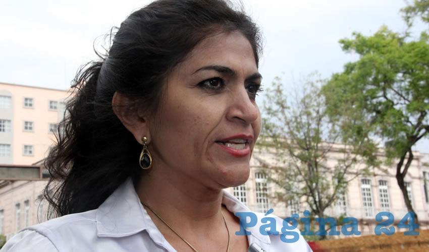 Nora Ruvalcaba Gámez, líder moral del partido Movimiento de Regeneración Nacional (Morena)