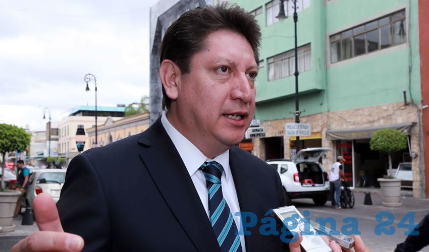 Alberto Sol&iacute;s Far&iacute;as, secretario general del CDE del PRI