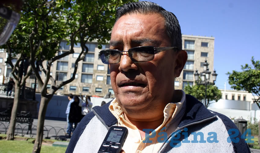 “Ahora sí existe un estudio emanado por investigadores de la UdeG encabezados por el doctor Juan Arizmendi Burtrago que encontraron metales pesados en esta zona con una carga que rebasa los límites internacionales por más de 10 veces”, expuso el activista Raúl Muñoz, quien puntualizó que en otras palabras, “eso es un crimen de Estado”/Foto: Francisco Tapia 