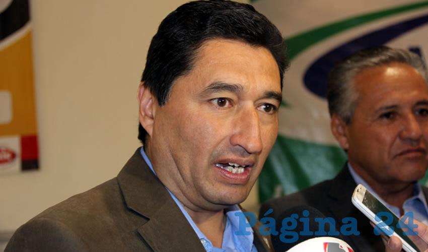 Miguel &Aacute;ngel Huizar Botello, presidente del Colegio de Ingenieros Civiles de Aguascalientes