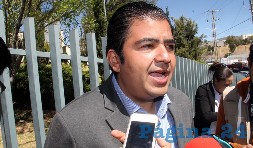 Roberto Luévano Ruiz: “La primer cosa que tenemos clara es que va a ser mujer nuestra candidata, buscaremos a una mujer talentosa con la capacidad que pueda encabezar las demandas de los capitalinos” (Foto: Rocío Castro Alvarado)