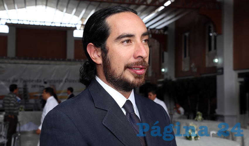 Axel Espinosa Teubel, presidente estatal de la Canadevi