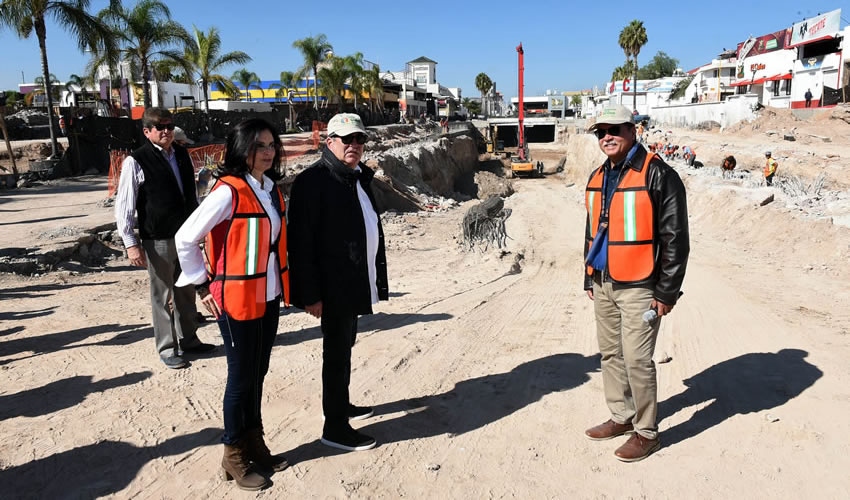 En gira de trabajo, supervis&oacute; infraestructura vial y social por m&aacute;s de 215 millones de pesos