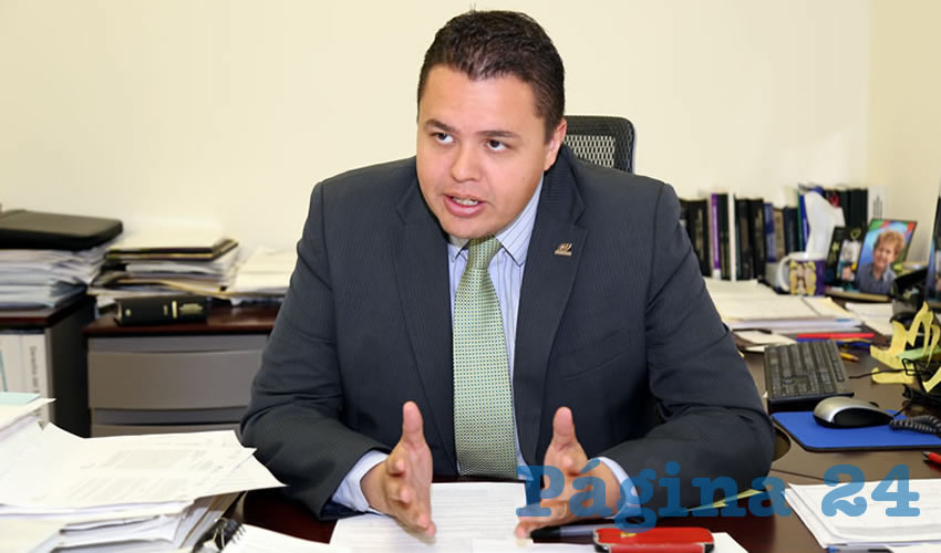 Jos&eacute; Antonio Guerra Caparr&oacute;s, delegado de la Prodecon en Aguascalientes (Foto: Eddylberto Lu&eacute;vano Santill&aacute;n