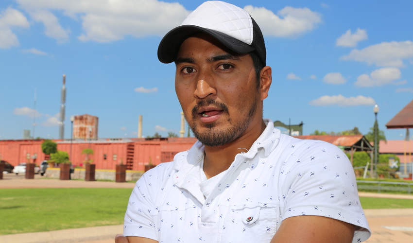 Alberto Varela Fernández, dirigente de la CCE del estado de Zacatecas (Fotos: Eddylberto Luévano Santillán)